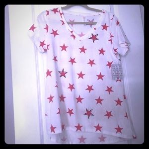 LuLaRoe Christy Tee - small - new with tags